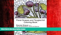 EBOOK ONLINE  Floral Scapes and Tangled Art: Coloring Book (Brenda Shaver Designs)  BOOK ONLINE