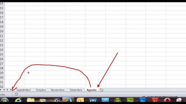 Curso Excel 2010 Básico Video 9 Hojas, formatos y cálculos