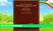 Big Deals  Cases and Materials on Federal Indian Law (American Casebook Series)  Best Seller Books