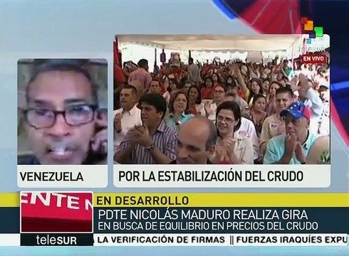 Tony Boza analiza gira de Maduro por países miembros de la OPEP