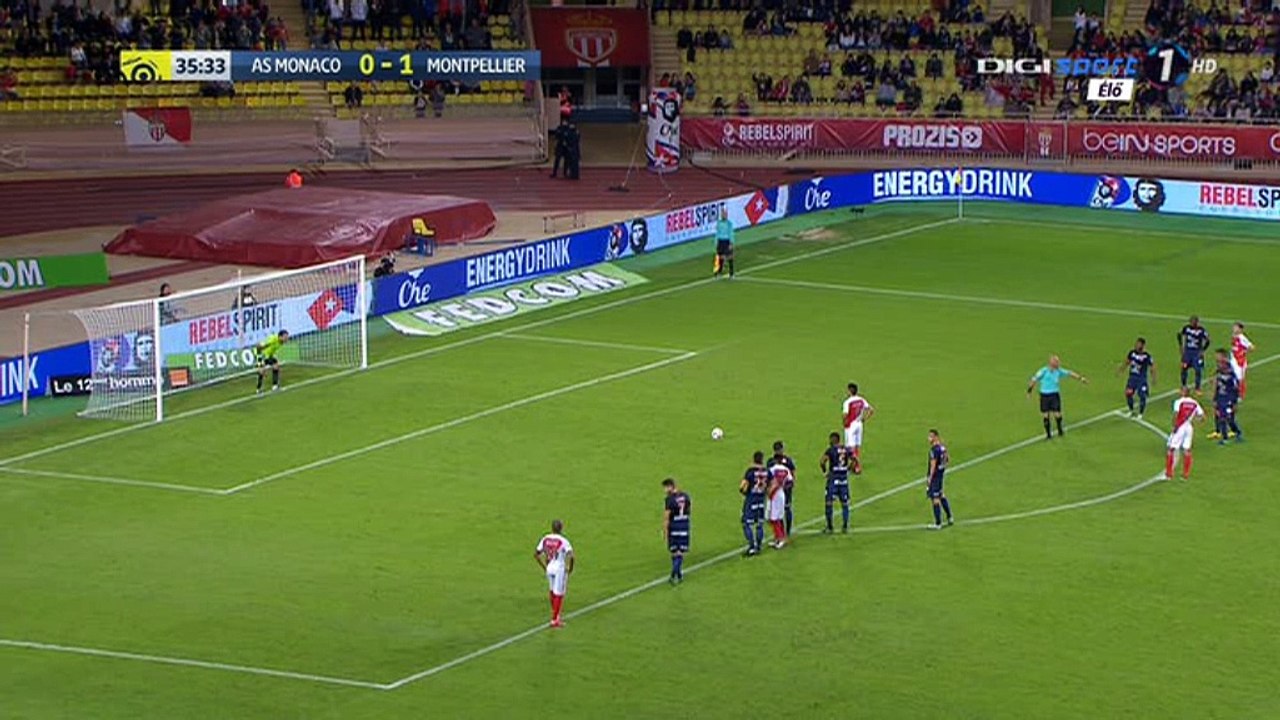 Radamel Falcao Goal HD - Monaco 1-1 Montpellier - 21-10-2016