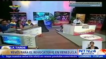 Diputado venezolano explicó que los tribunales penales no tienen potestad para anular el revocatorio