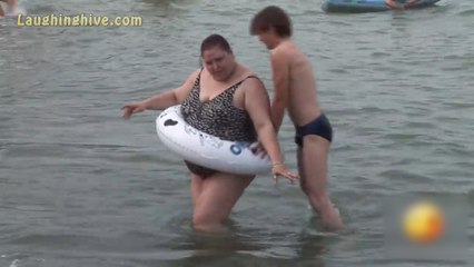 Funny Help! I’m Stuck In This Tube! - Funny Videos 2016 - Laughinghive