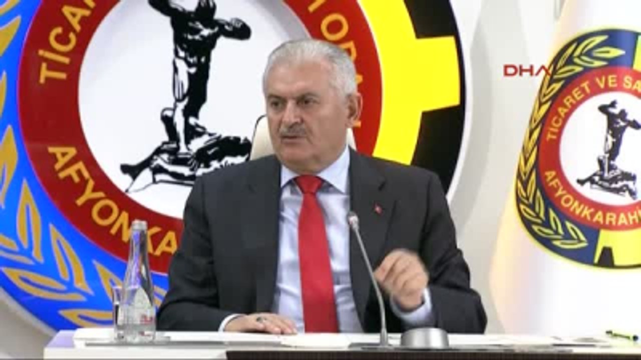 Afyonkarahisar - Yıldırım, Afyonkarahisar Ticaret ve Sanayi Odası'nda Konuştu - 4
