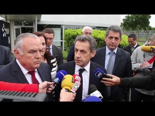 Réaction de Nicolas Sarkozy à la pénurie d'essence - Fessenheim - 23 mai 2016