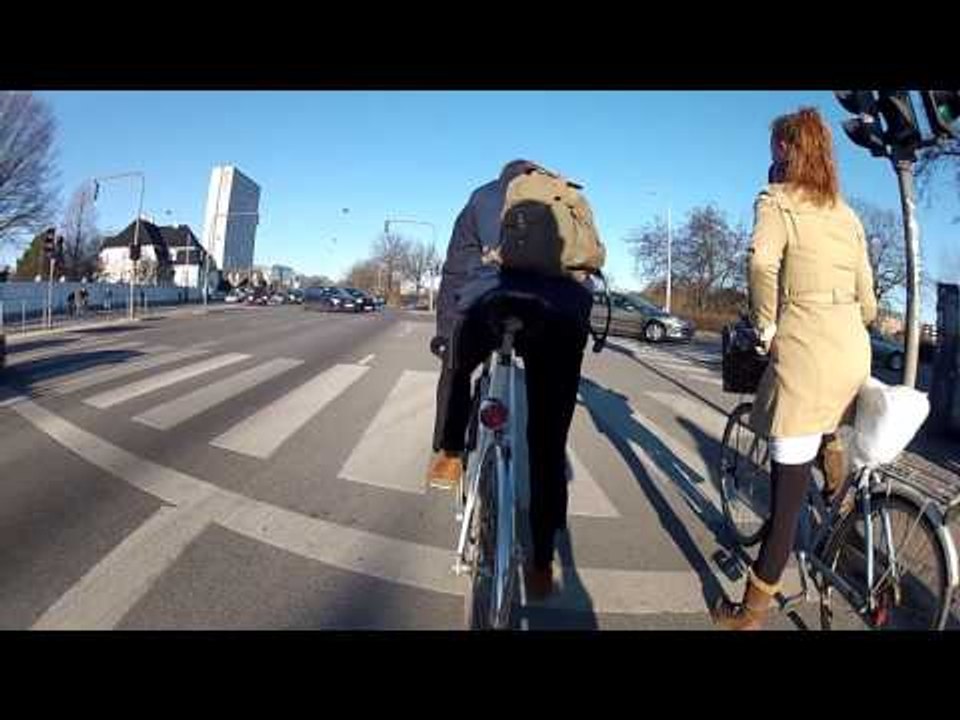 GoPro Bike ride through Copenhagen - raw footage