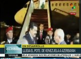 Nicolás Maduro inicia gira internacional en Azerbaiyán