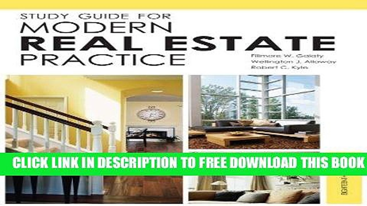 BOOK PDF Study Guide for Modern Real Estate Practice ...