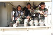 Musul Operasyonuna Katılan Kadın Peşmergeler Cephede Fotoğraflandı