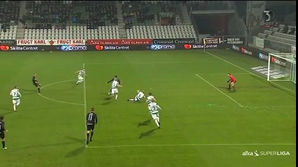Viborg vs Silkeborg IF 1-3  Davit Skhirtladze Goal  Superligaen 21-10-2016
