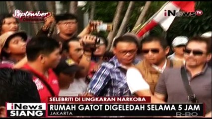 Polisi Kembali Geledah Rumah Gatot Brajamusti