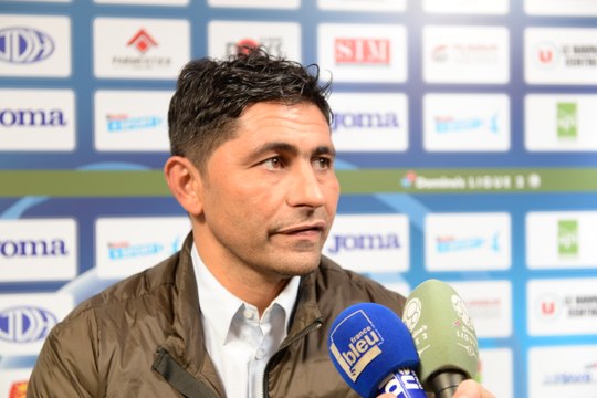 Après HAC - AC Ajaccio (2-0), réaction d'Oswald Tanchot