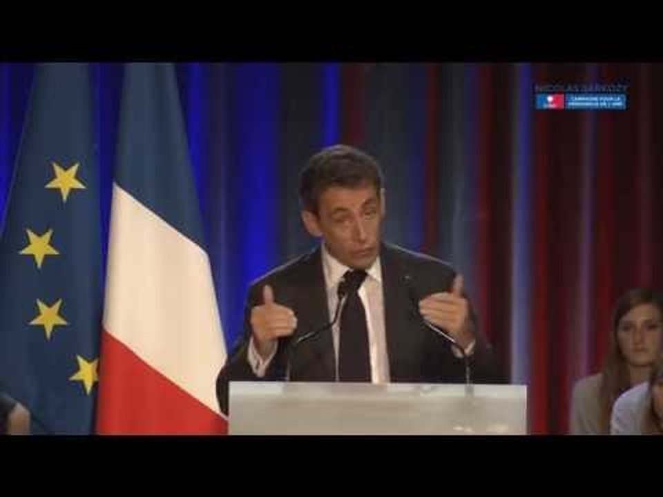 Nicolas Sarkozy s'exprime au sujet des universités françaises
