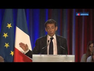 Nicolas Sarkozy : "La France doit rester une terre de production"