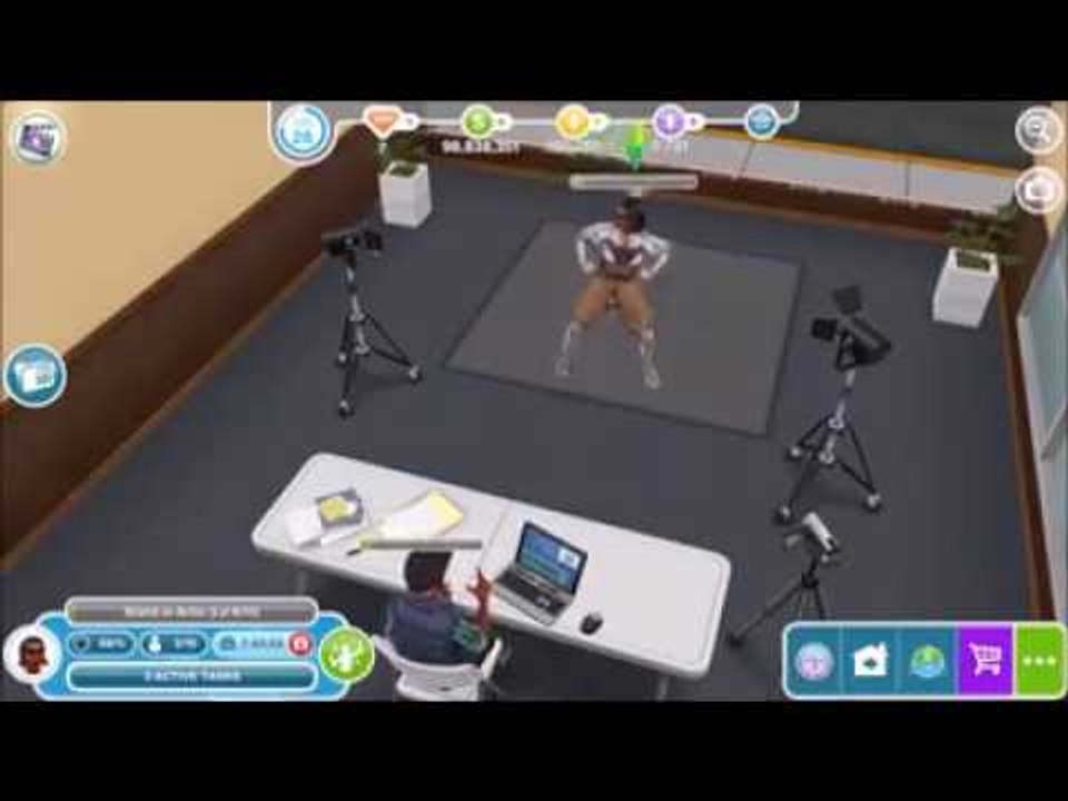 The Sims Free Play Dançando- Gangnam Style