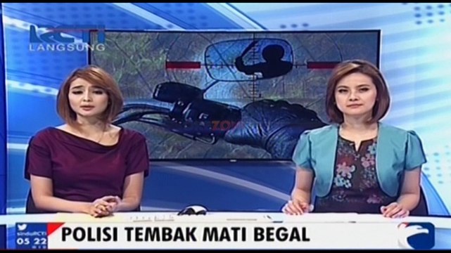 Polisi Tembak Mati Pelaku Begal