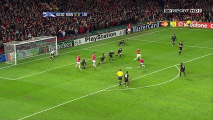 اهداف مباراة مانشستر يونايتد و ليون 1-0 2008