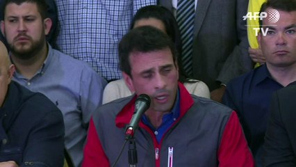 URGENTE: Capriles: "En Venezuela se dio un golpe de Estado"
