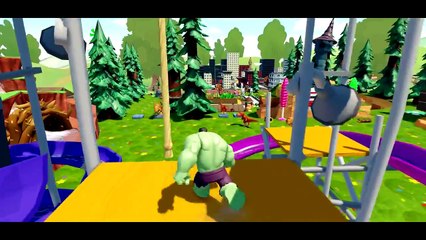 THE GOOD DINOSAUR Play w/ HULK + SMASH CARS + Save Mini Spiderman VENOM From JAIL !