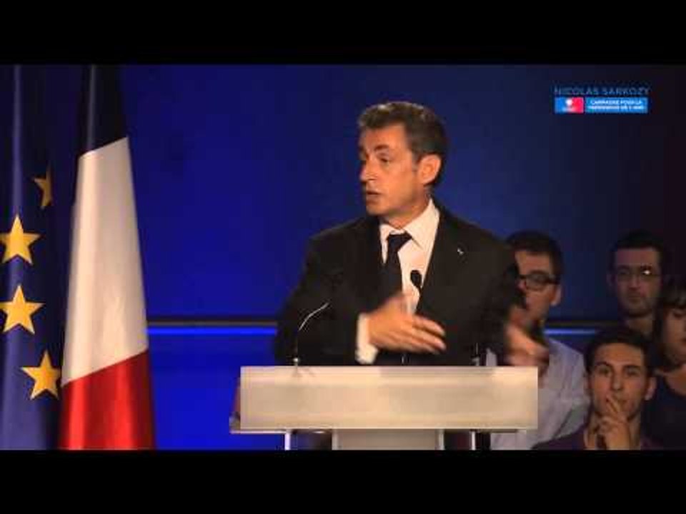 Nicolas Sarkozy : "L'Europe doit avoir une politique d'immigration commune"