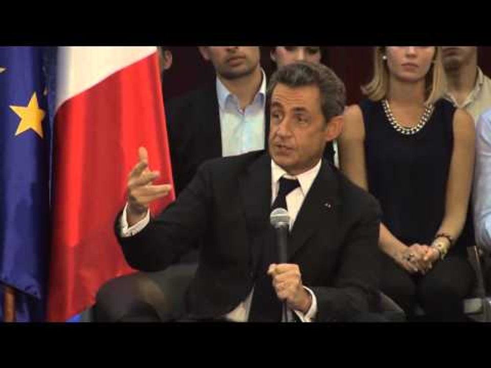 Nicolas Sarkozy s'exprime sur son retour en politique