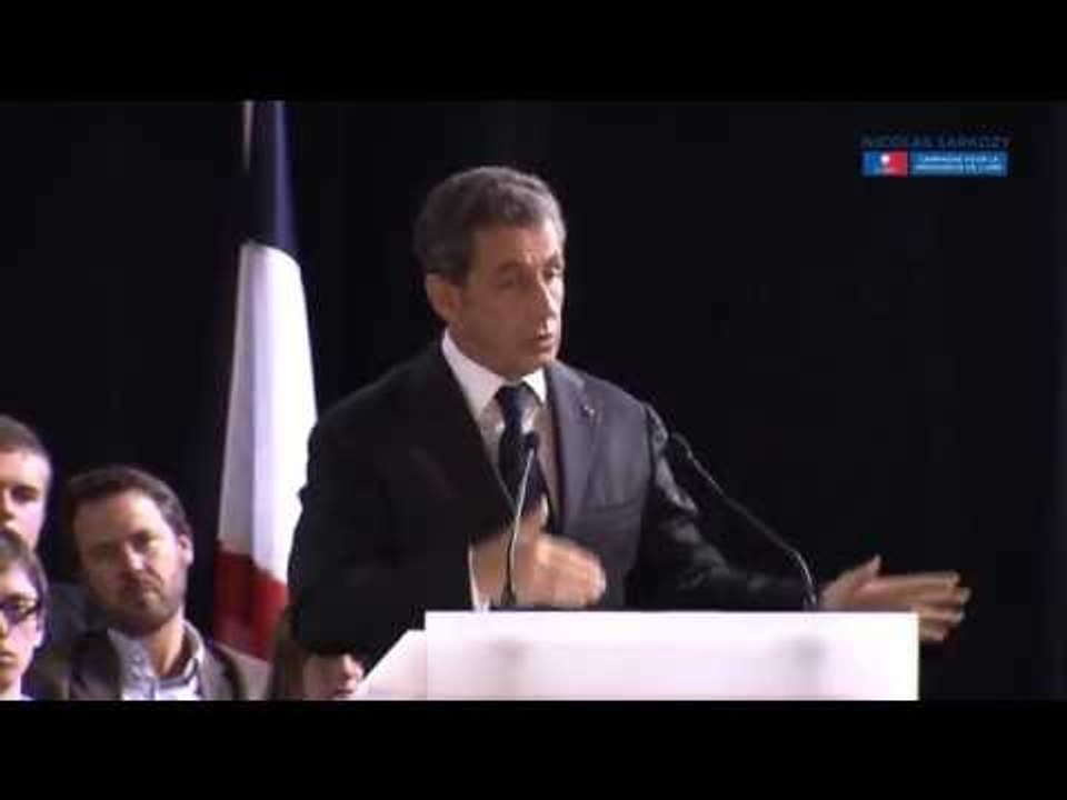 Nicolas Sarkozy s'exprime au sujet du rôle de l'Armée française