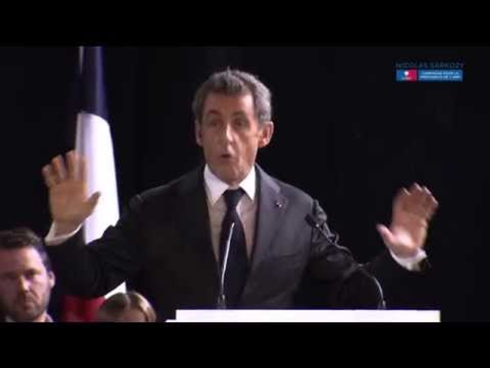 Discours de Nicolas Sarkozy à Saint-Cyr-sur-Loire