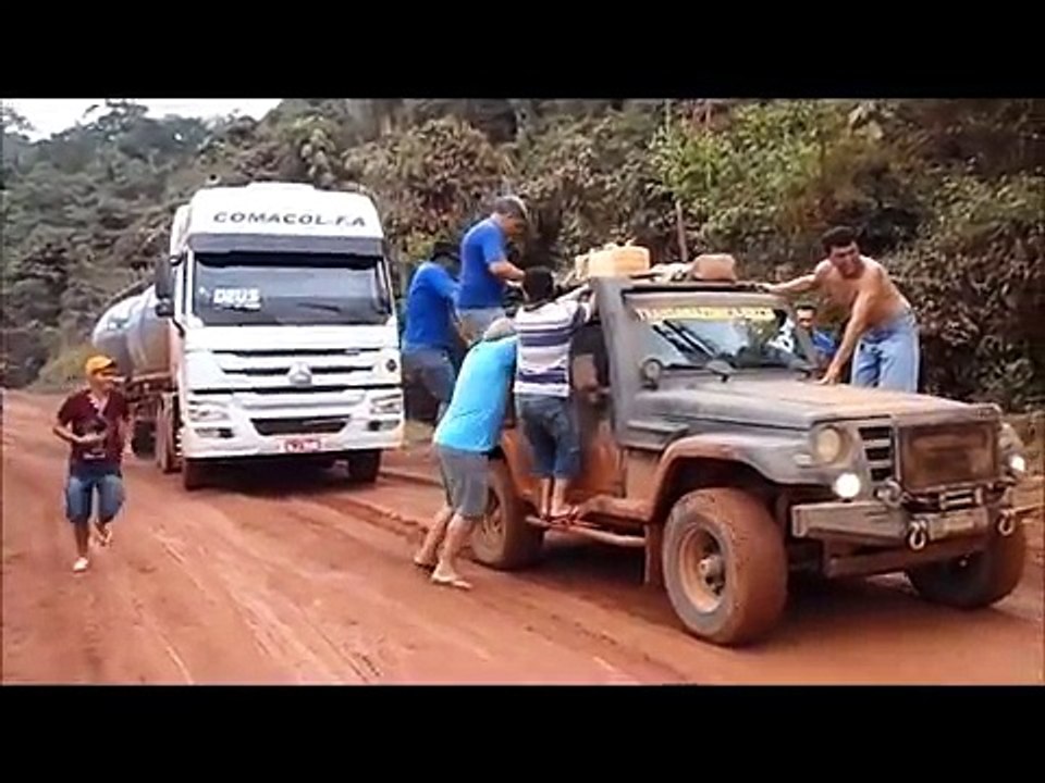 This Truck Is Stuck