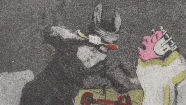 La muestra Los caprichos de Goya intervenidos por Dalí se exhibe en Nicaragua