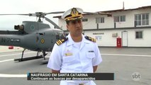 Marinha investiga naufrágio no litoral de Santa Catarina