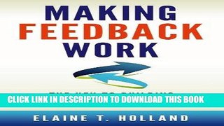 [PDF] Making Feedback Work: The Key to Building Effective Teams Full Collection