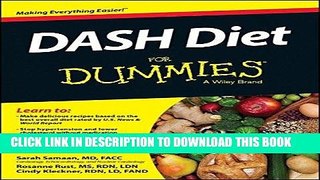 [New] Ebook DASH Diet For Dummies Free Read