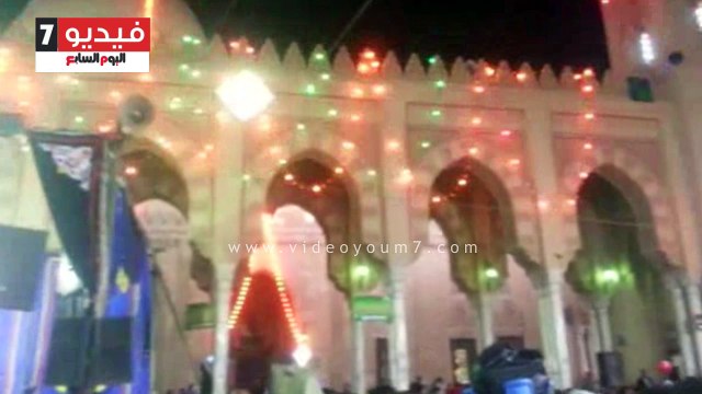 توافد الآلاف على ساحة البدوى قبل بدء احتفالية ياسين التهامى بطنطا