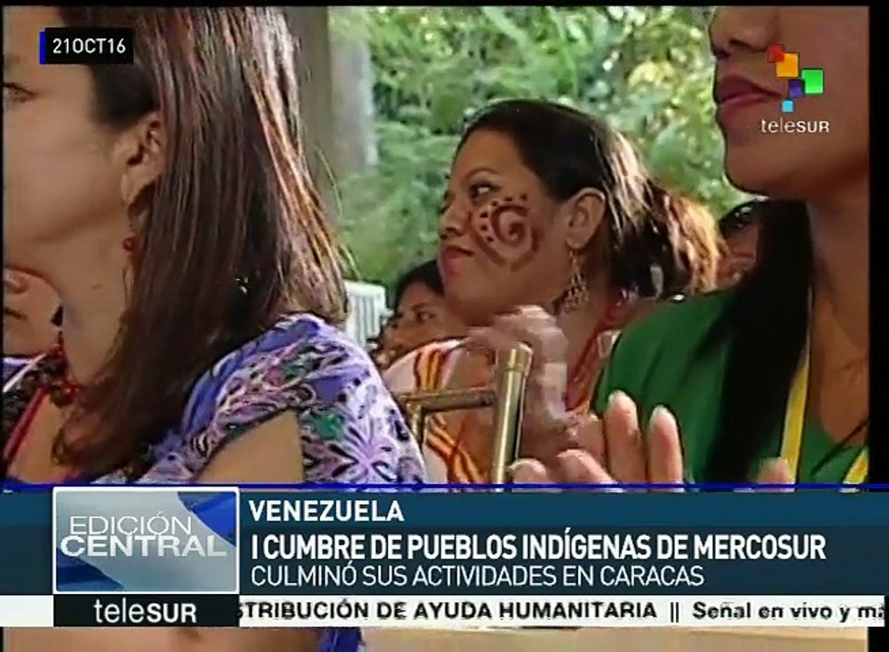 Culmina I Cumbre de Pueblos Originarios de Mercosur