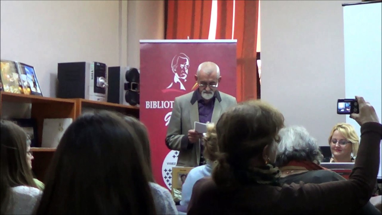 Anca Sîrghie-Dublă lansare de carte-"Radu Stanca-Evocări și interpretări în evantai"  "Lucian Blaga si ultima lui muza"