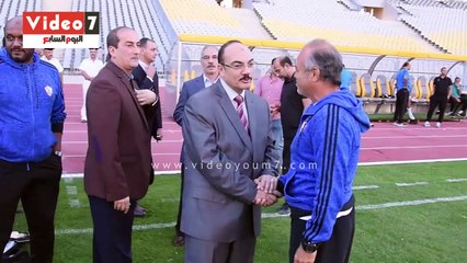 محافظ الإسكندرية يتابع الاستعدادات لمباراة الزمالك وصن داونز