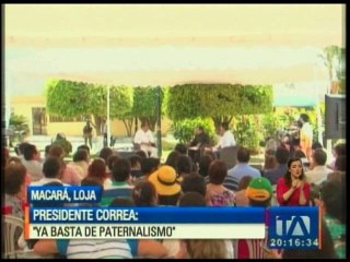 Gabinete itinerante en Macará