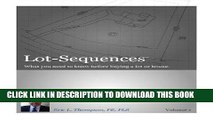 [Read] Ebook Lot-Sequences - What You Need to Know Before Buying a Lot or House New Reales