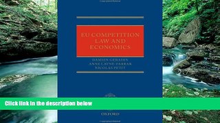 Big Deals  EU Competition Law and Economics  Full Read Best Seller