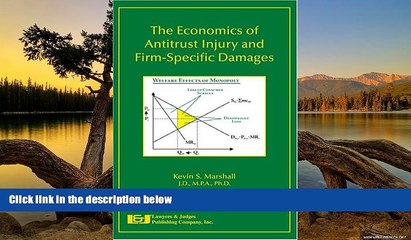 Big Deals  The Economics of Antitrust Injury and Firm-Specific Damages  Best Seller Books Best