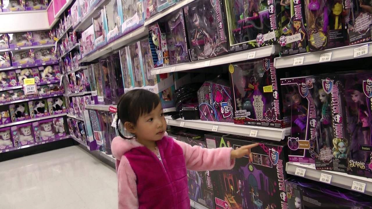 Girl Pointing Out The Monster Pony