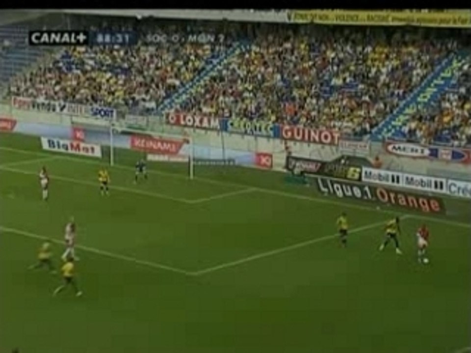 Sochaux 0-3 Monaco - Koller 2eme but