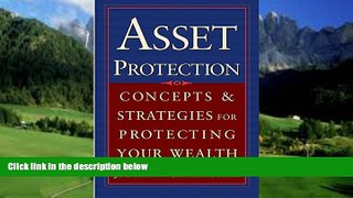 Big Deals  Asset Protection : Concepts and Strategies for Protecting Your Wealth  Best Seller