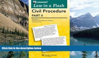 Big Deals  Law in a Flash Cards: Civil Procedure II  Full Ebooks Most Wanted