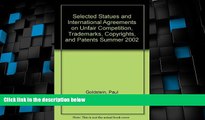 Big Deals  Selected Statutes and International Agreements on Unfair Competition, Trademark,