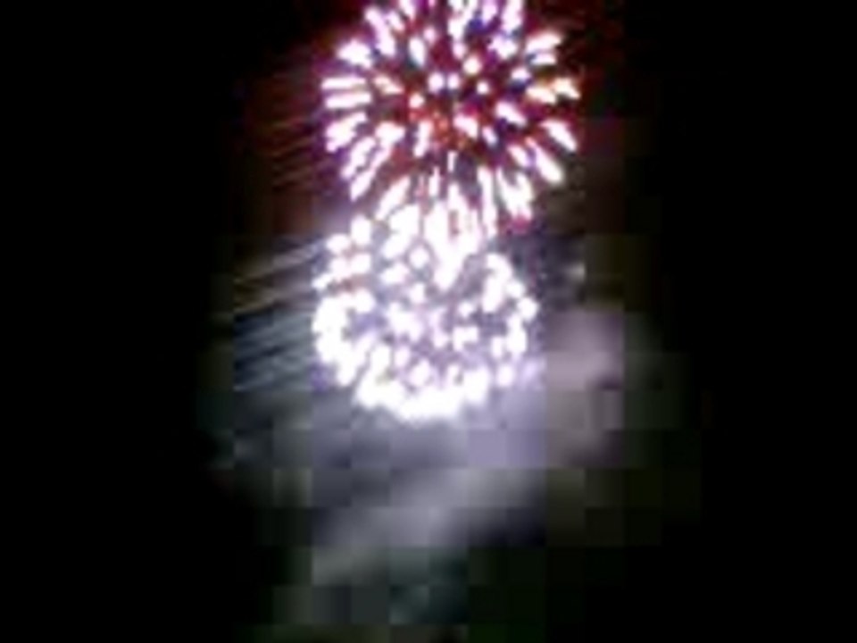 feux d'artifice