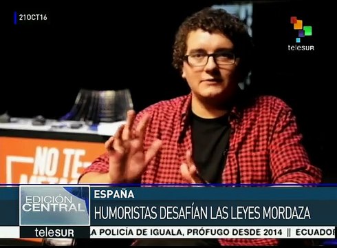 España: humoristas desadían las leyes mordazas del Estado