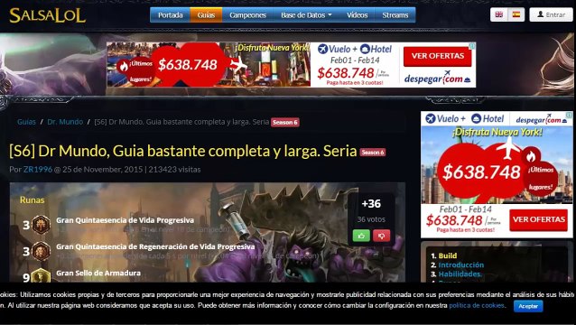 Las mejores paginas para 'Builds' de League of Legends-sBfKNwACXQI