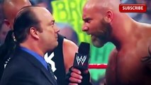 WWE Raw 17 October 2016 Highlights - wwe monday raw 10/17/16 highlights Goldberg Challenge to Brock