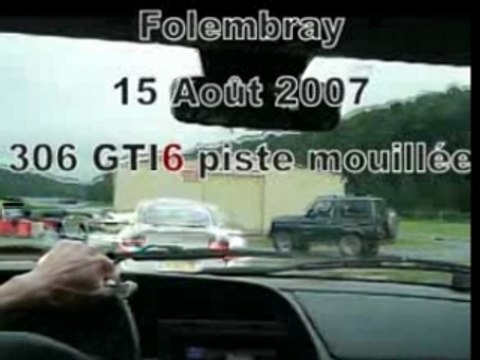 Folembray 306 S16 sur piste mouillée le 15 Aout